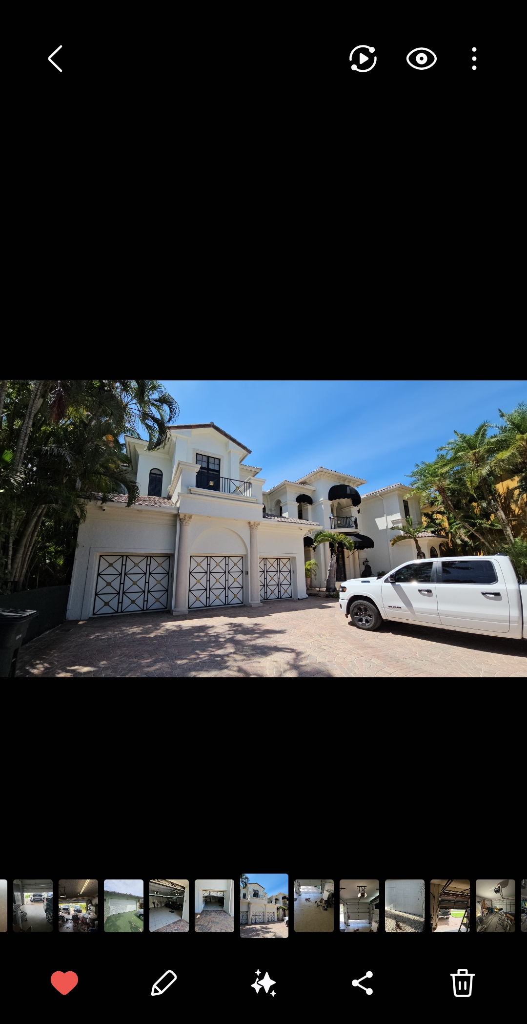 Modern garage